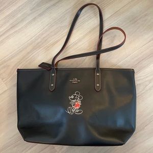 Brand New!! Coach X Disney Collaboration Mickey Tote Bag